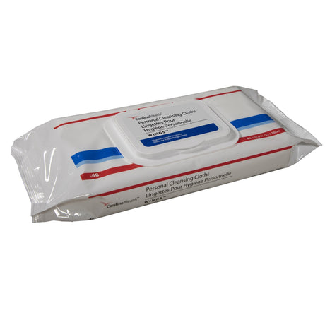 Personal Cleansing Wipe Cardinal Health™ Wings™ Soft Pack Scented 48 Count - BeHope