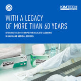 Delicate Task Wipe Kimtech Science™ Kimwipes™ Light Duty 286 Count Dispenser Box 4 X 8-1/5 Inch NonSterile Disposable - BeHope
