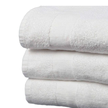 Bath Towel 22 X 44 Inch Cotton White Reusable - BeHope
