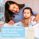 Baby Shampoo and Body Wash Aveeno® Baby 8 oz. Flip Top Bottle Light Scent - BeHope