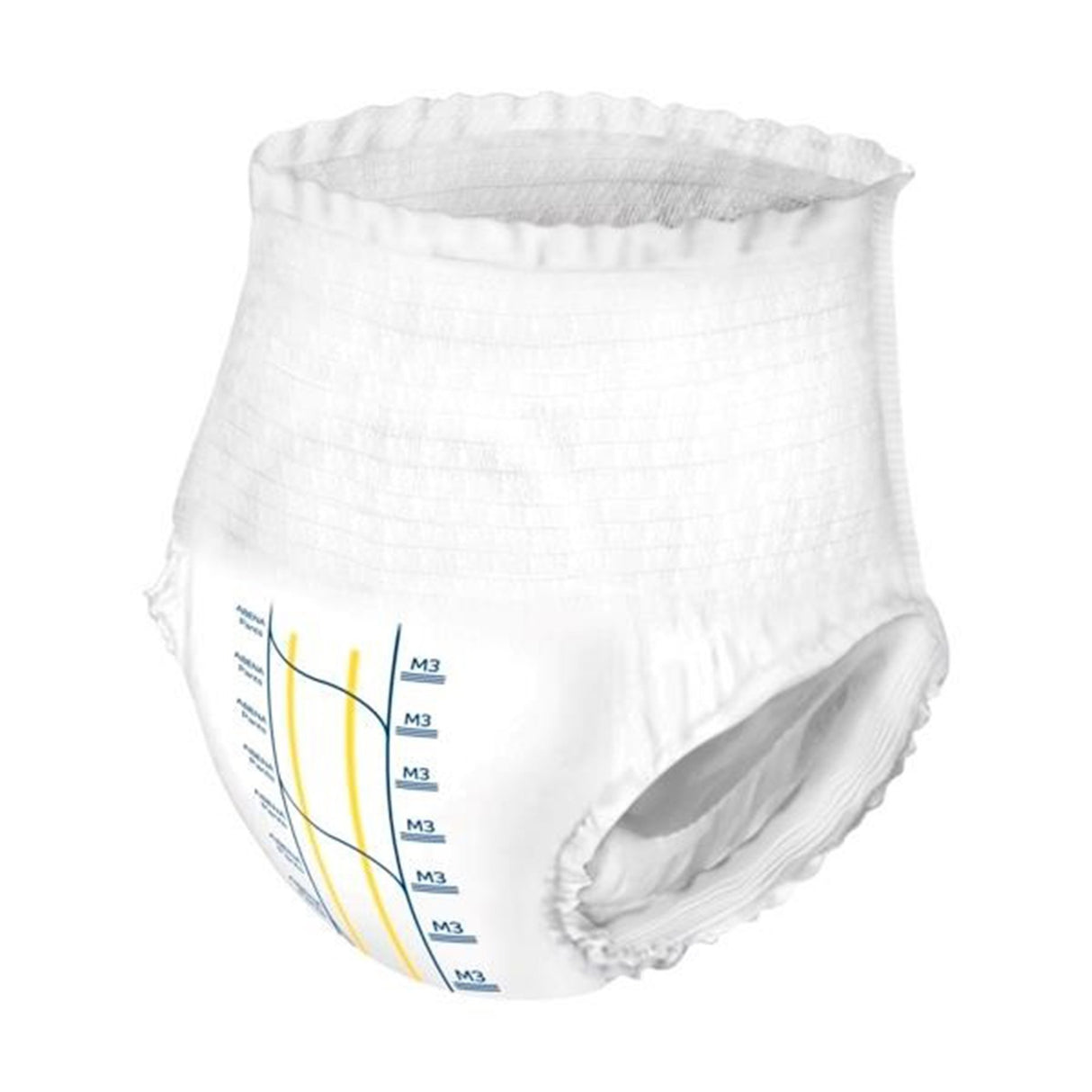 Unisex Adult Absorbent Underwear Abena® Premium Pants M3 Pull On with Tear Away Seams Medium Disposable Heavy Absorbency - BeHope