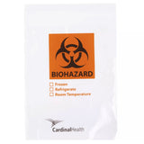 Specimen Transport Bag with Document Pouch 6 X 9 Inch Zip Closure Biohazard Symbol / Storage Instructions / Instructions for Use NonSterile - BeHope