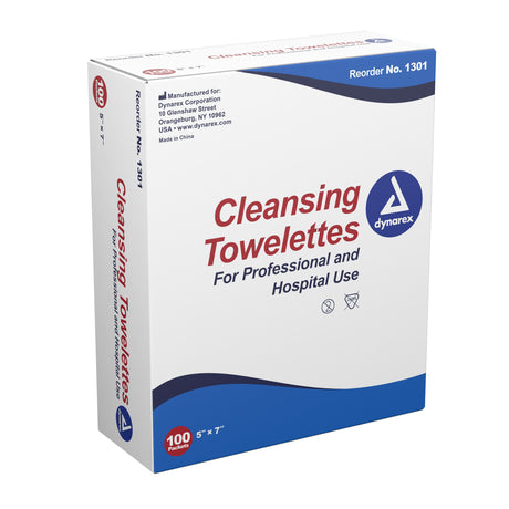 Antiseptic Skin Towelette Dynarex® Individual Packet Scented 100 Count - BeHope