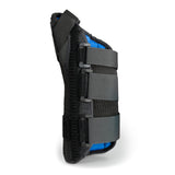 Wrist Brace with Abducted Thumb McKesson Aluminum / Foam / Spandex / Plastic Right Hand Black Large - BeHope