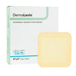 Foam Dressing DermaLevin® 4 X 4 Inch With Border Waterproof Backing Hydrocolloid Adhesive Square Sterile - BeHope