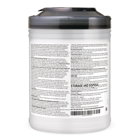 Surface Disinfectant Cleaner Sani-Cloth® AF3 Premoistened Germicidal Manual Pull Wipe 160 Count Canister Mild Scent NonSterile - BeHope