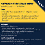 Antacid Pepcid® AC Maximum Strength 20 mg Strength Tablet 25 per Box - BeHope