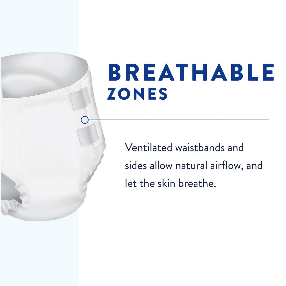 Unisex Adult Incontinence Brief Prevail® Breezers® X-Large Disposable Heavy Absorbency - BeHope
