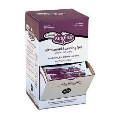 Ultrasound Gel Clear Image Singles® High Viscosity 28 Gram Packet NonSterile - BeHope