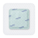 Super Absorbent Dressing Zetuvit Plus Silicone Border Silicone Adhesive 4 X 4 Inch Square - BeHope