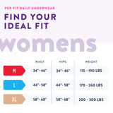 Female Adult Absorbent Underwear Prevail® Per-Fit® Pull On with Tear Away Seams Large Disposable Moderate Absorbency - BeHope