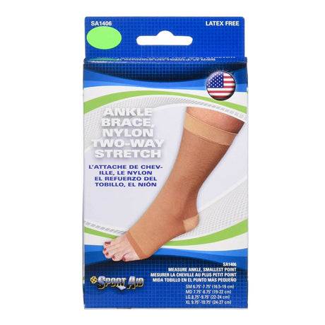 Ankle Support Sportaid X-Large Pull-On Foot - BeHope