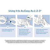 Safety Lancet McKesson 23 Gauge Retractable Push Button Activation Finger - BeHope