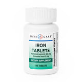Mineral Supplement Geri-Care® Iron 325 mg Strength Tablet 100 per Bottle - BeHope