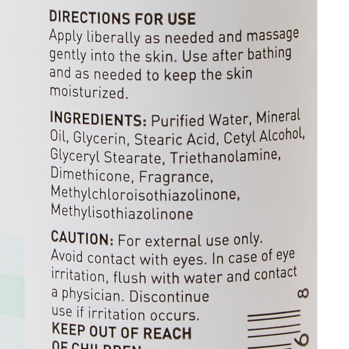 Hand and Body Moisturizer McKesson 8 oz. Bottle Baby Fresh Scent Lotion