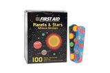 Adhesive Strip American White Cross® First Aid Plastic Kid Design (Planets / Stars) 5/8 X 2-1/4 Inch Sterile - BeHope