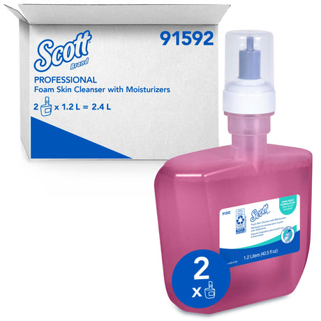 Soap Scott® Pro™ Foaming 1,200 mL Dispenser Refill Bottle Floral Scent - BeHope