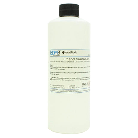 Chemistry Reagent Ethanol ACS Grade 70% 16 oz. - BeHope