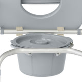 Medline Aluminum Padded  Shower Chair Commodes With Wheels