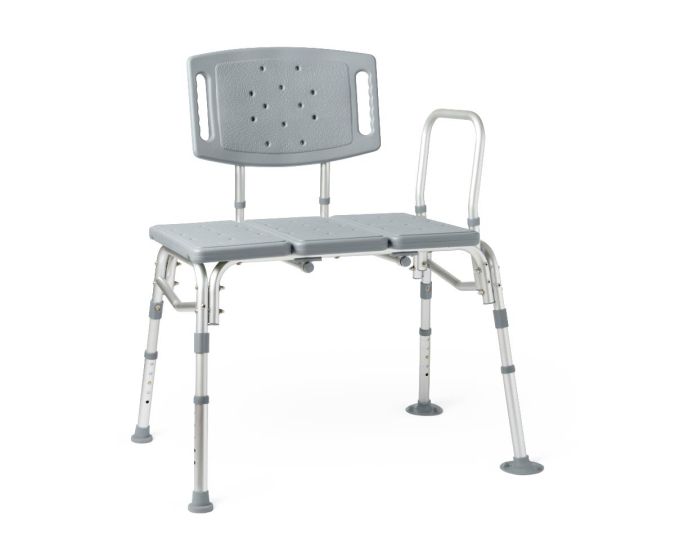 Medline Bariatric Transfer Bench with Back