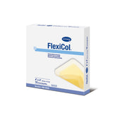 Hydrocolloid Dressing FlexiCol® Without Backing 4 X 4 Inch Square Hydrocolloid - BeHope