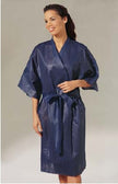 Patient Robe Tech Styles® Large / X-Large Dark Blue Disposable - BeHope