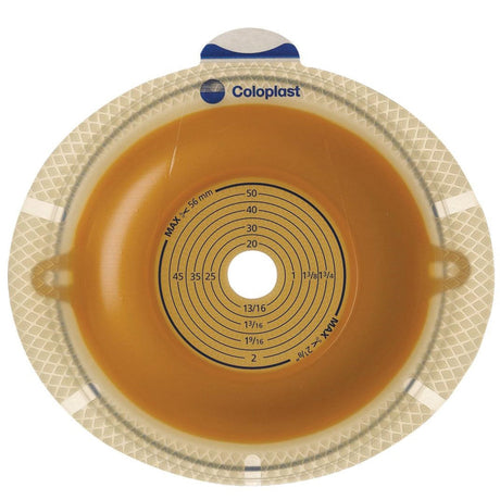 Ostomy Barrier Sensura® Flex Precut, Standard Wear Double Layer Adhesive 50 mm Flange Red Code System 1 Inch Opening - BeHope