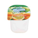 Thickened Beverage Thick & Easy® 4 oz. Portion Cup Orange Flavor Liquid IDDSI Level 2 Mildly Thick - BeHope