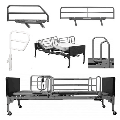 Bed Assist Foot Side Rail Half Length - Behope