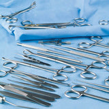 Iris Scissors Sklar® 4-1/2 Inch Length OR / Surgical Grade German Stainless Steel NonSterile Finger Ring Handle Straight Sharp Tip / Sharp Tip - BeHope
