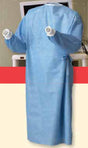 Non-Reinforced Surgical Gown with Towel Astound® 3X-Large / X-Long Blue Sterile AAMI Level 3 Disposable - BeHope