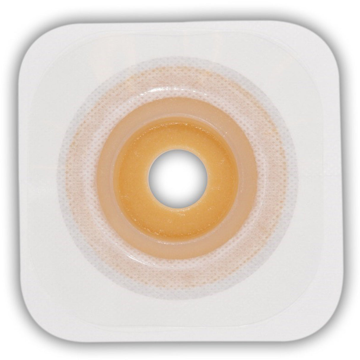 Ostomy Barrier Esteem synergy® Trim to Fit, Extended Wear Durahesive® Adhesive Without Flange Hydrocolloid 1/2 to 7/8 Inch Opening 4 X 4 Inch - BeHope
