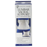 Back Support FLA Orthopedics® Standard 3X-Large Hook and Loop Closure 49 to 52 Inch Hip Circumference 10 Inch Height Adult - BeHope