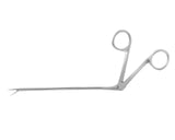 Alligator Forceps Hartmann Stainless Steel Nonlocking Finger Ring Handle Straight Serrated Tips - BeHope