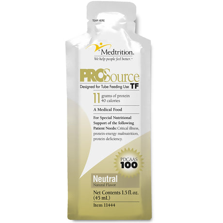 Tube Feeding Formula ProSource® TF Unflavored Liquid 45 mL Pouch - BeHope