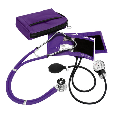 Reusable Aneroid / Stethoscope Set Prestige Medical 25 to 40 cm Adult Cuff Dual Head Sprague Stethoscope Pocket Aneroid - BeHope