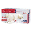 Exam Glove Cypress Plus® PFT Large NonSterile Latex Standard Cuff Length Fully Textured Ivory Not Rated - BeHope