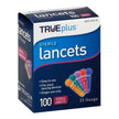 Lancet for Lancing Device TRUEplus™ 33 Gauge Non-Safety Twist Off Cap Finger - BeHope