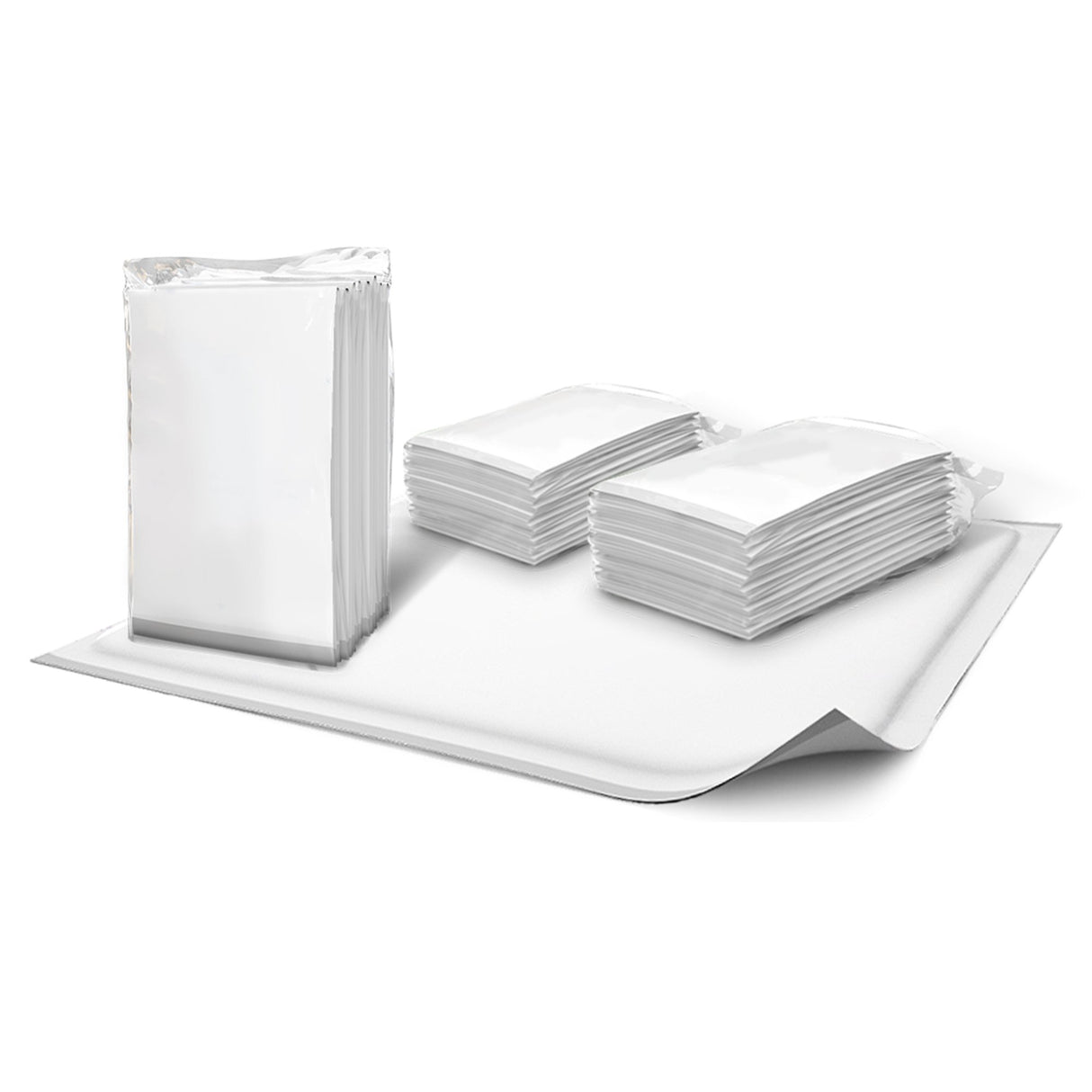 Disposable Underpad Attends® Supersorb Advanced 23 X 36 Inch Dry-Lock® Core Heavy Absorbency - BeHope