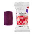 Cast Tape McKesson 3 Inch X 12 Foot Fiberglass Purple - BeHope
