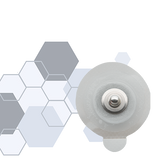 Ecg Monitoring Electrode Snap Connector Wet Gel Tape Backing Pediatric / Neonatal Radiolucent 1 Per Pack - Behope