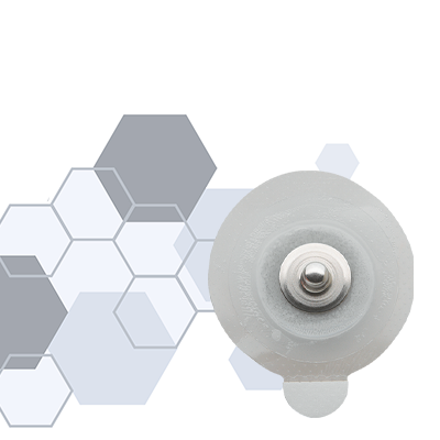 Ecg Monitoring Electrode Snap Connector Wet Gel Tape Backing Pediatric / Neonatal Radiolucent 1 Per Pack - Behope