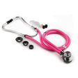 Sprague Stethoscope McKesson LUMEON™ Pink 2-Tube 22 Inch Tube Double Sided Chestpiece - BeHope