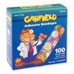 Adhesive Strip ASO Plastic Kid Design (Garfield) 3/4 X 3 Inch Sterile - BeHope