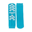 Slipper Socks McKesson Terries™ Unisex Adult Large Single Tread Single Patient Use Teal - BeHope
