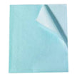 Stretcher Sheet Tidi® Everyday Flat 30 W X 48 L Inch Blue Tissue / Poly / Polyethylene Film Disposable - BeHope