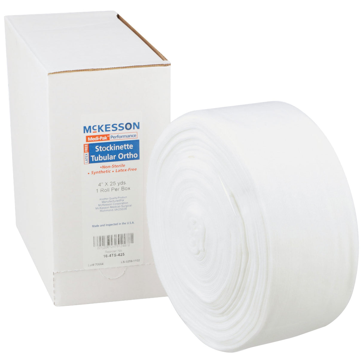 Stockinette Tubular McKesson 4 Inch X 25 Yard Polyester NonSterile - BeHope