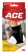 Ankle Brace with Side Stabilizers 3M™ Ace™ One Size Fits Most Lace-Up Foot - BeHope