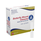 Skin Closure Strip Secure Strip™ 1/2 X 2-3/4 Inch Plastic Butterfly Closure White - BeHope