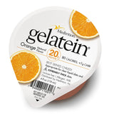 Oral Supplement Gelatein® Orange Flavor Gel 4 oz. Cup - BeHope